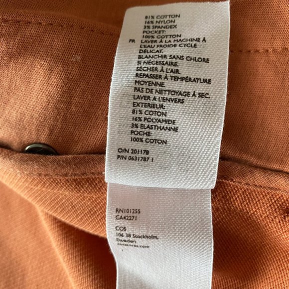 COS Brick Red Jacket - Picture 6 of 6